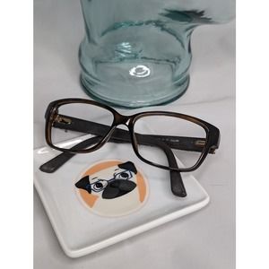 Auth. Gucci brown tortoise glasses